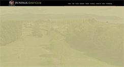 Desktop Screenshot of dundalkgolfclub.ie