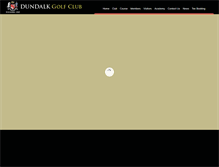 Tablet Screenshot of dundalkgolfclub.ie